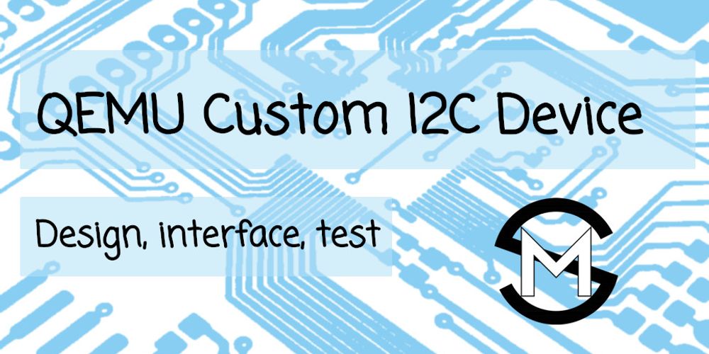 Custom I2C peripheral in QEMU