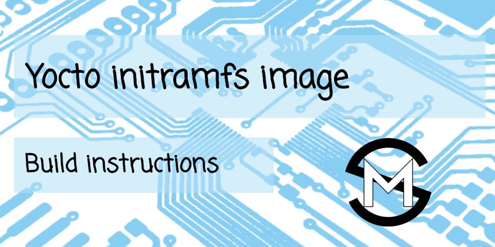 Making initramfs image with Yocto