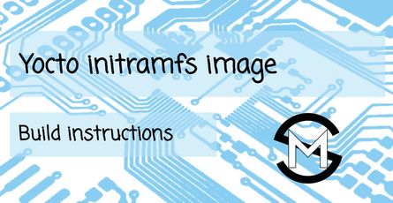 Making initramfs image with Yocto
