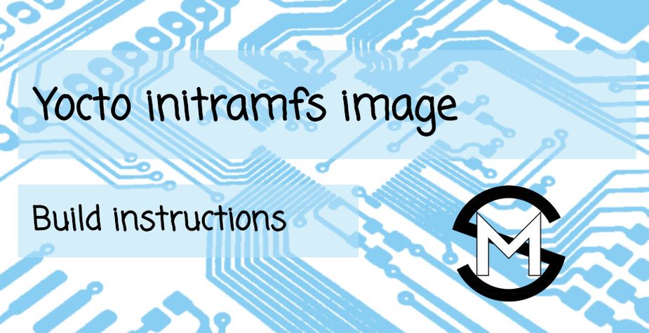 Making initramfs image with Yocto