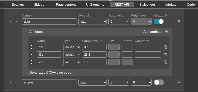 Mongoose REST API configuration